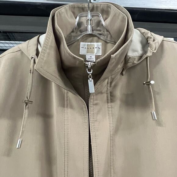Gallery Hooded Jacket M NWOT - Picture 6 of 6